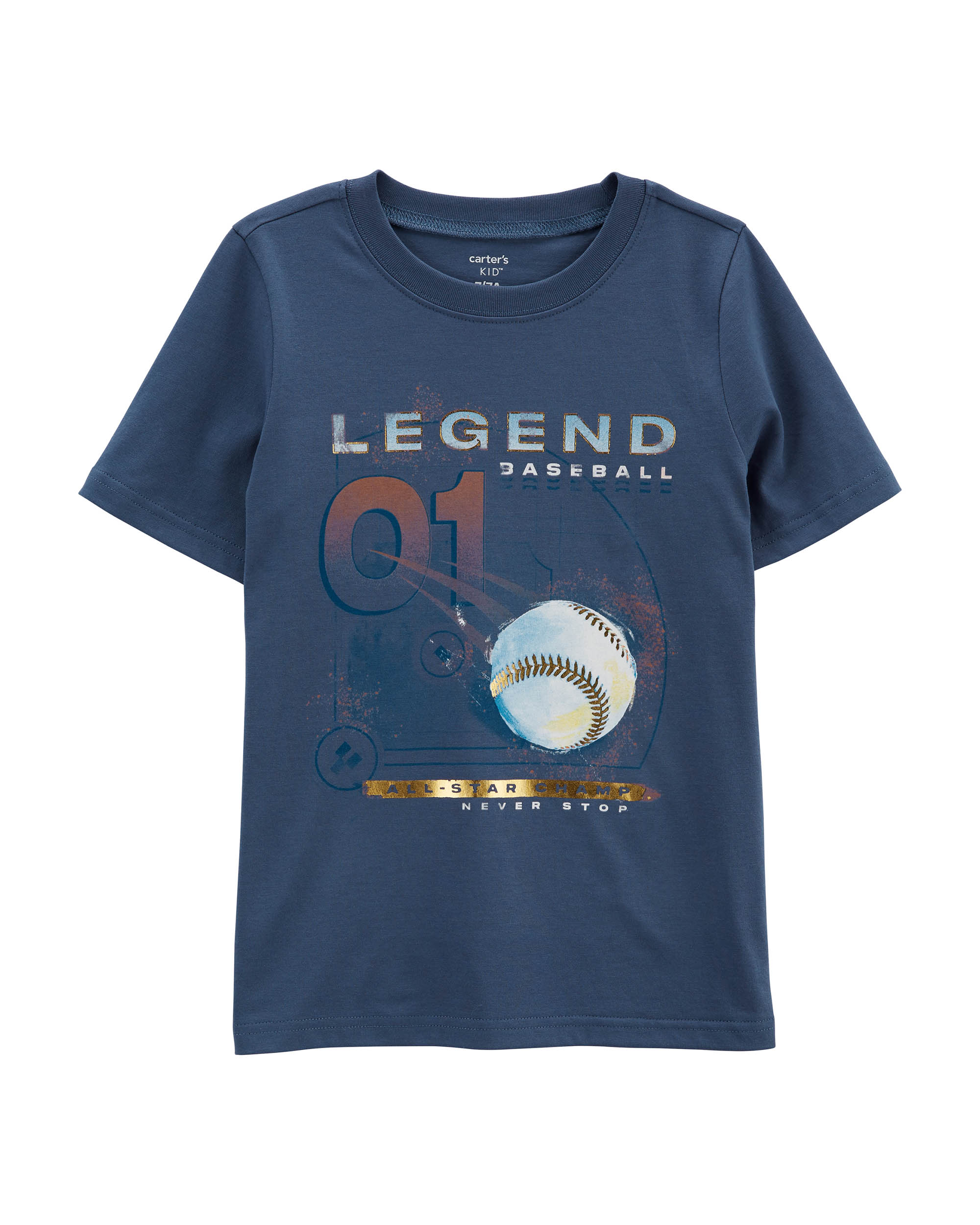 Carter's MVP Baseball Printed Tee