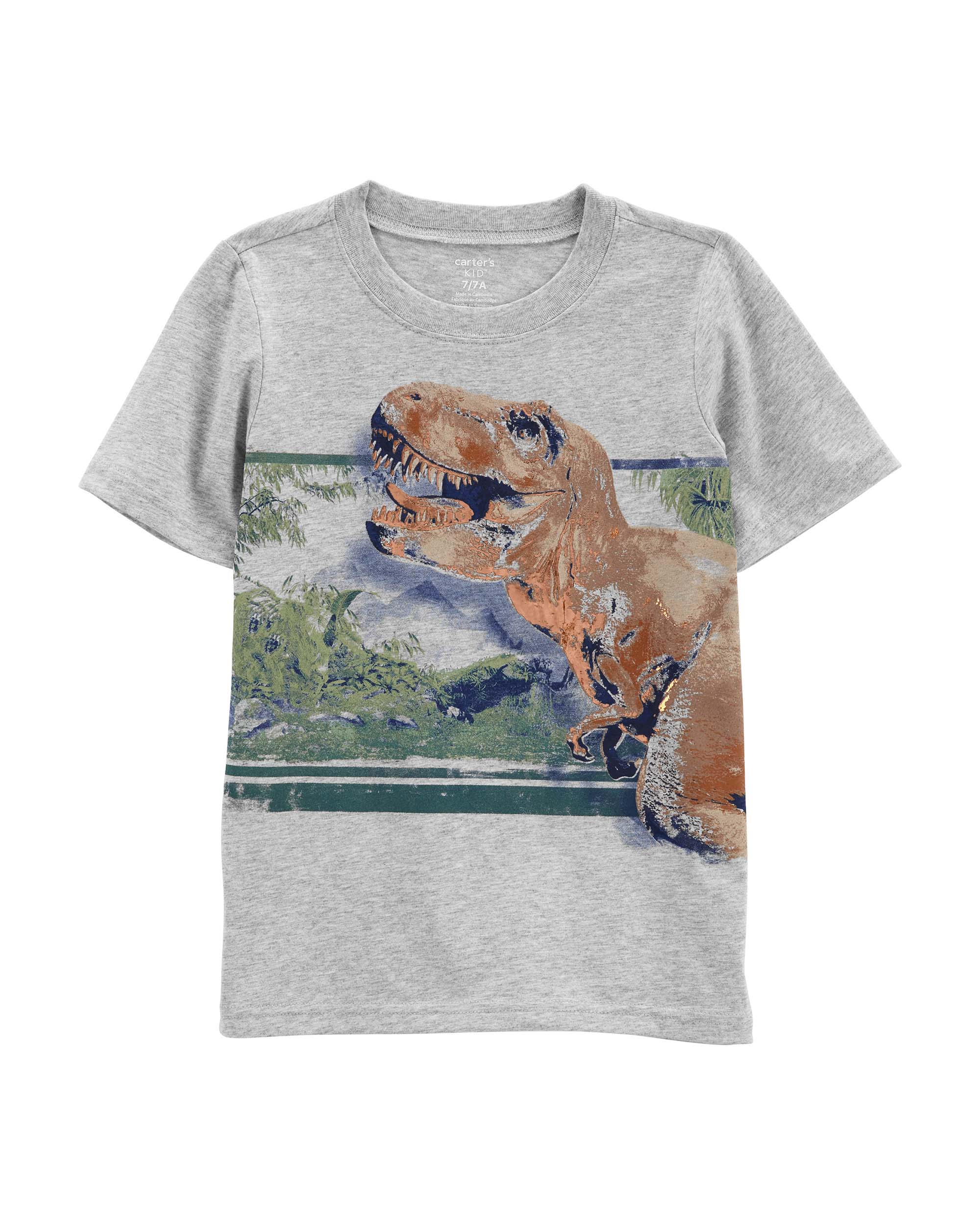 Carter's Dinosaur Printed Jersey Tee