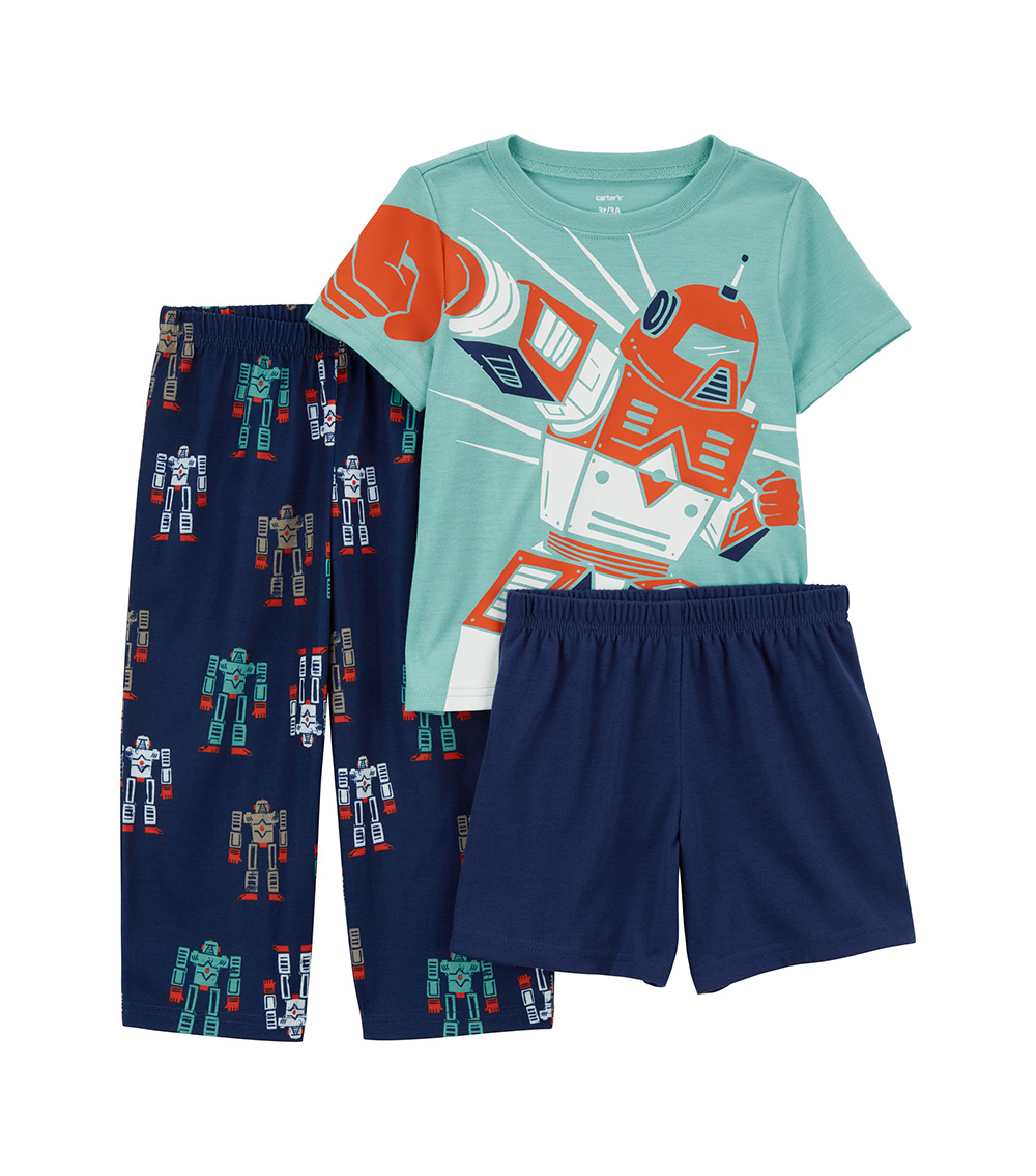 Carter's 3-Piece Robot Print Pyjama Set
