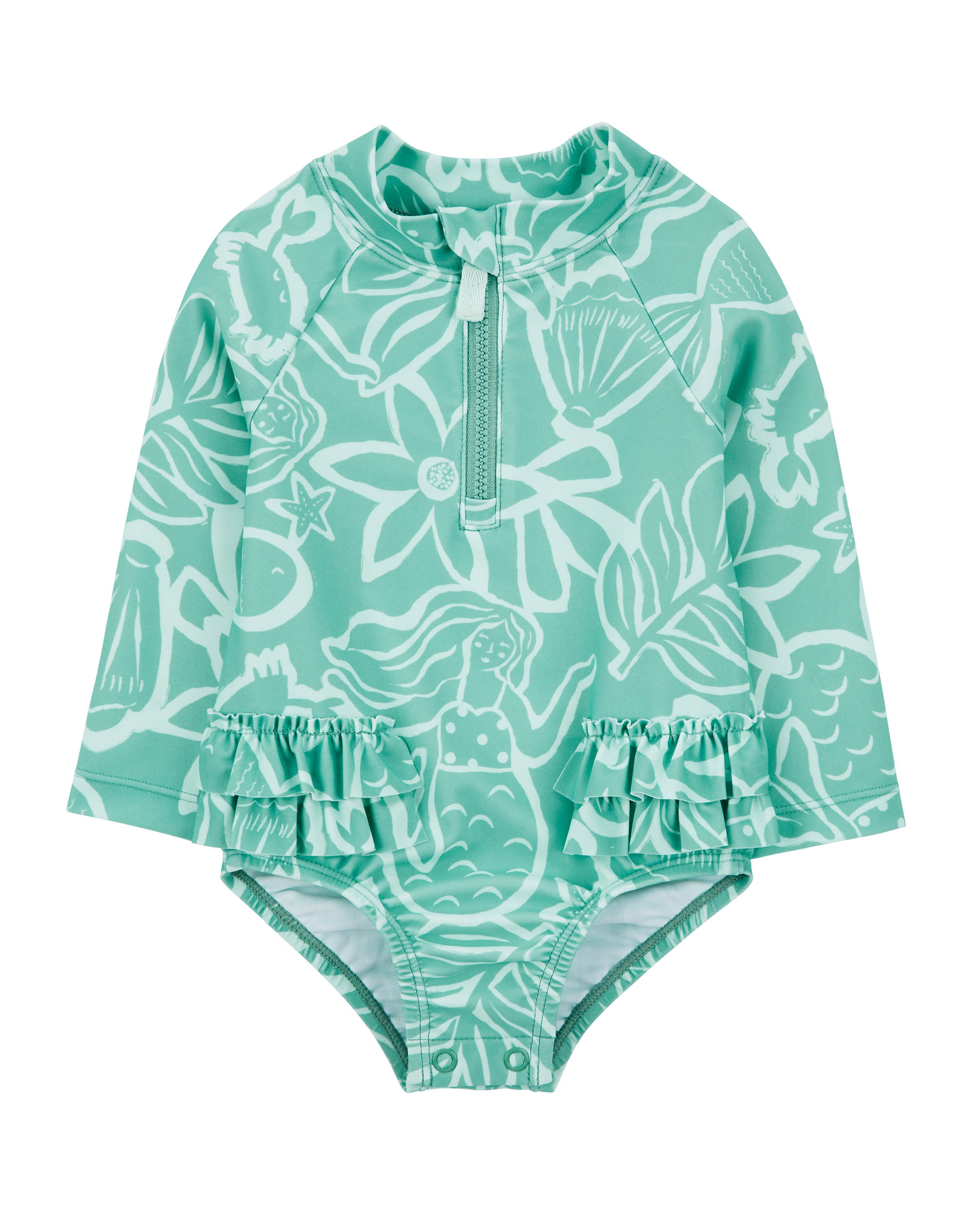 Carter's All-Over Printed Long-Sleeve Rashguard