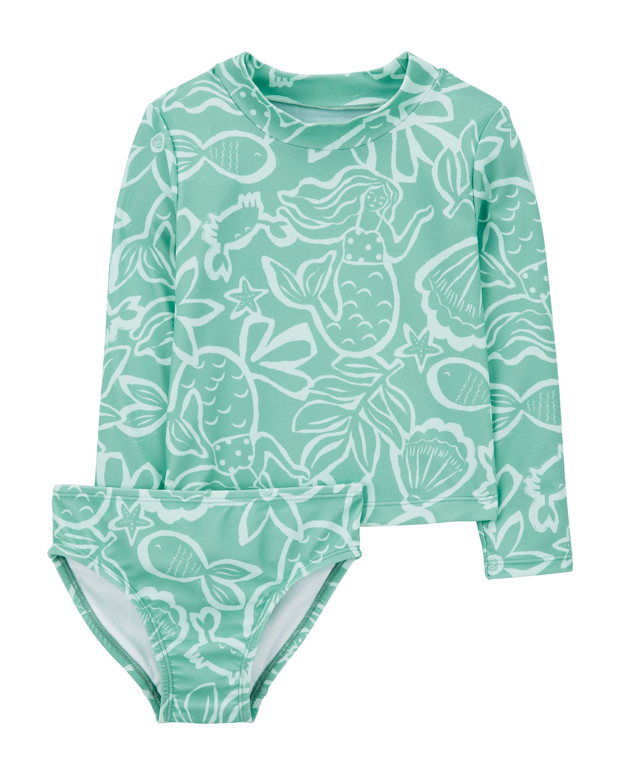 Carter's 2-Piece All-Over Printed Rashguard Set