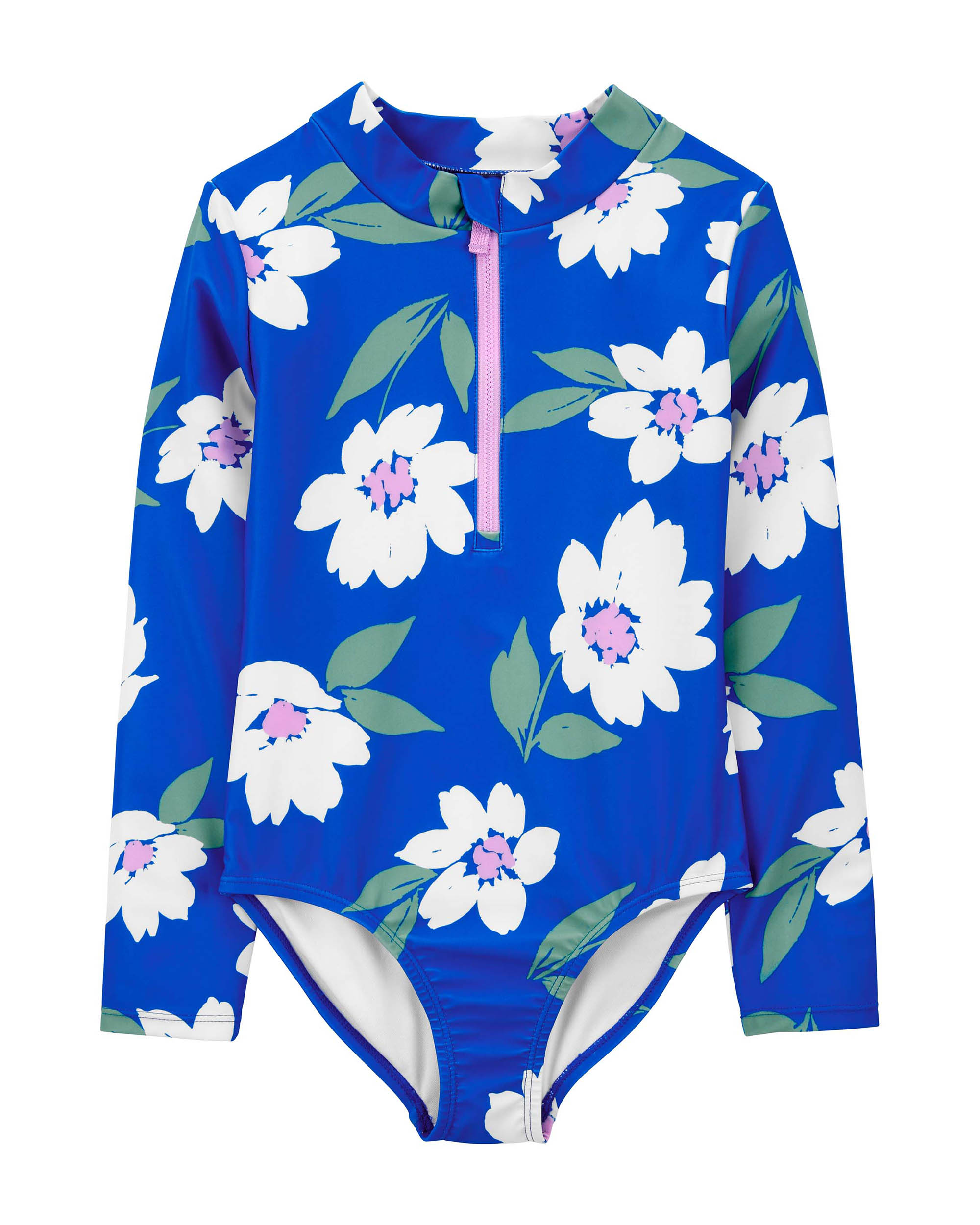 Carter's Sunflower Printed Long-Sleeve Rashguard