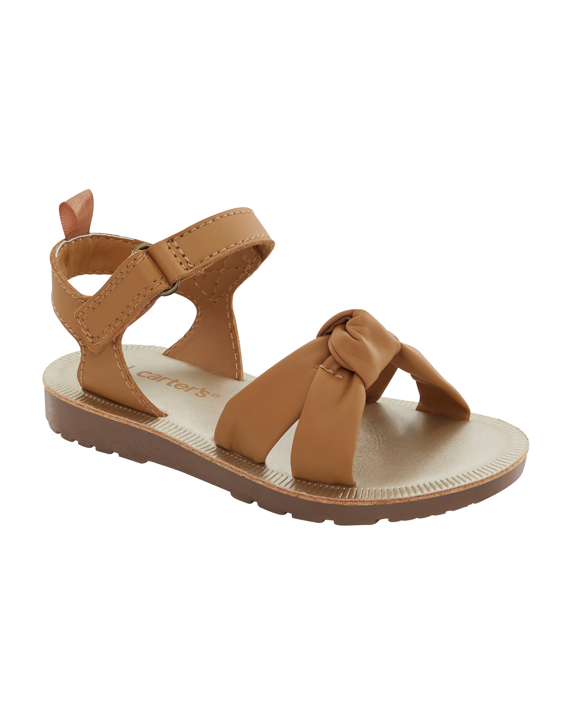 Carter's Hook-and-Loop Knotted Sandals
