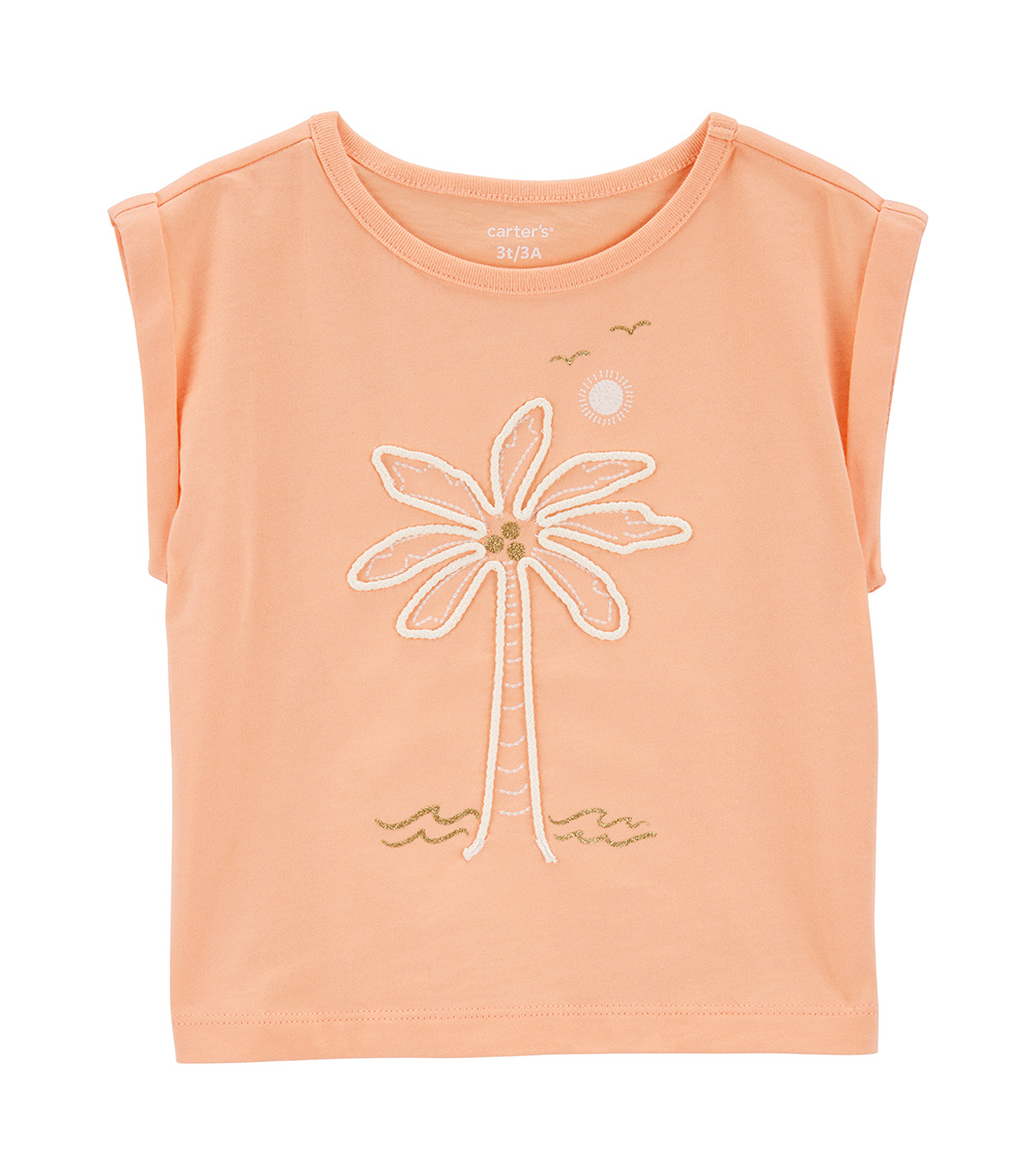 Carter's Palm Tree Knit Tee