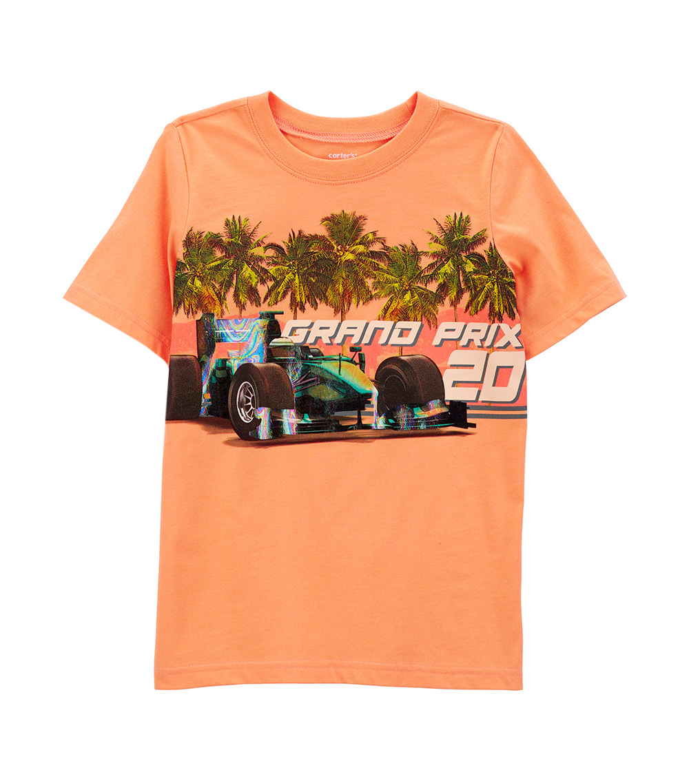 Carter's Racing Car Printed Tee