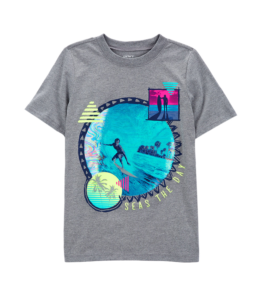 Carter's Surfer Graphic Printed Tee