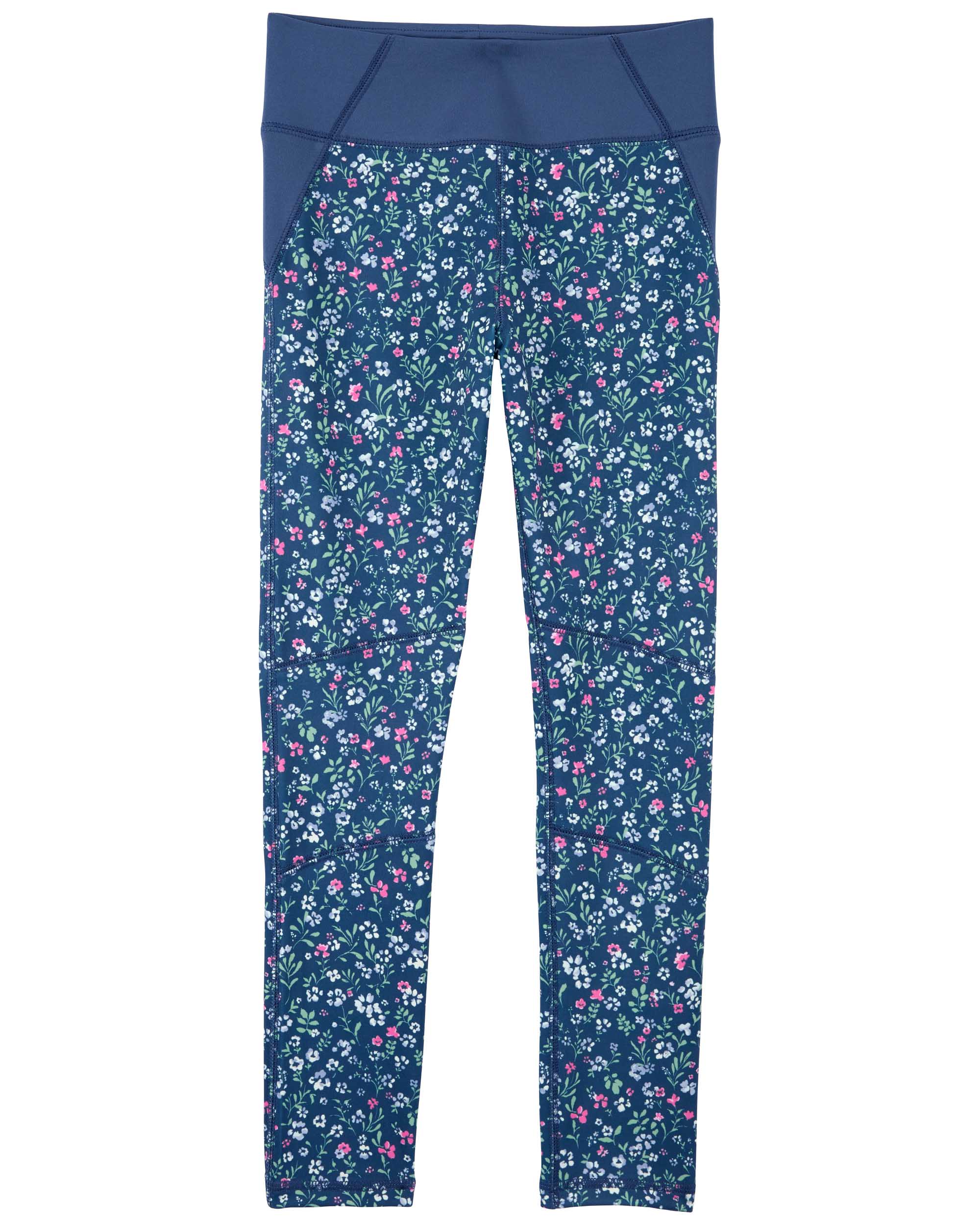 OshKosh B'gosh  Floral Printed Elastic Waist Leggings