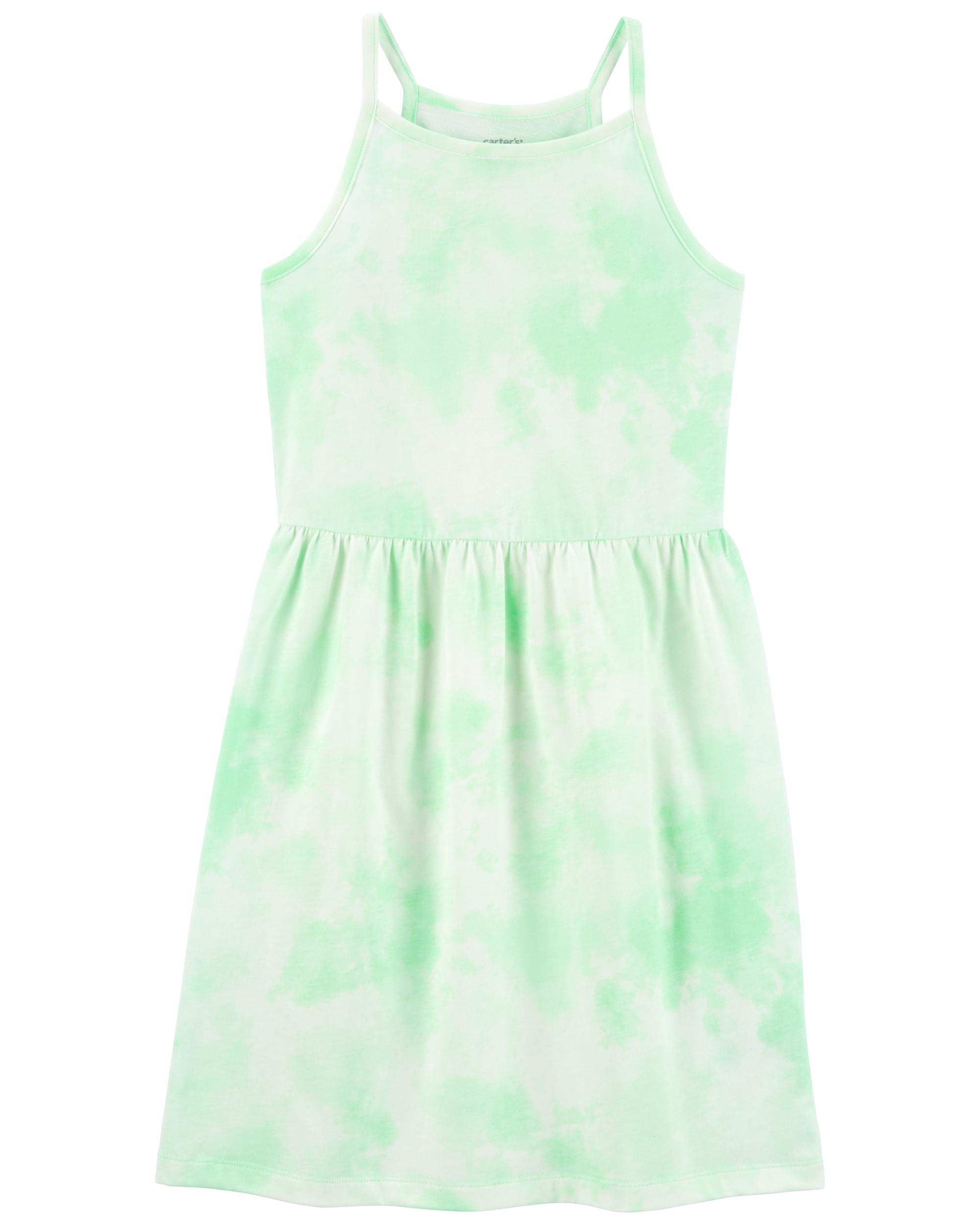 Carter's 1-Piece Tie-Dye Printed Tank Dress