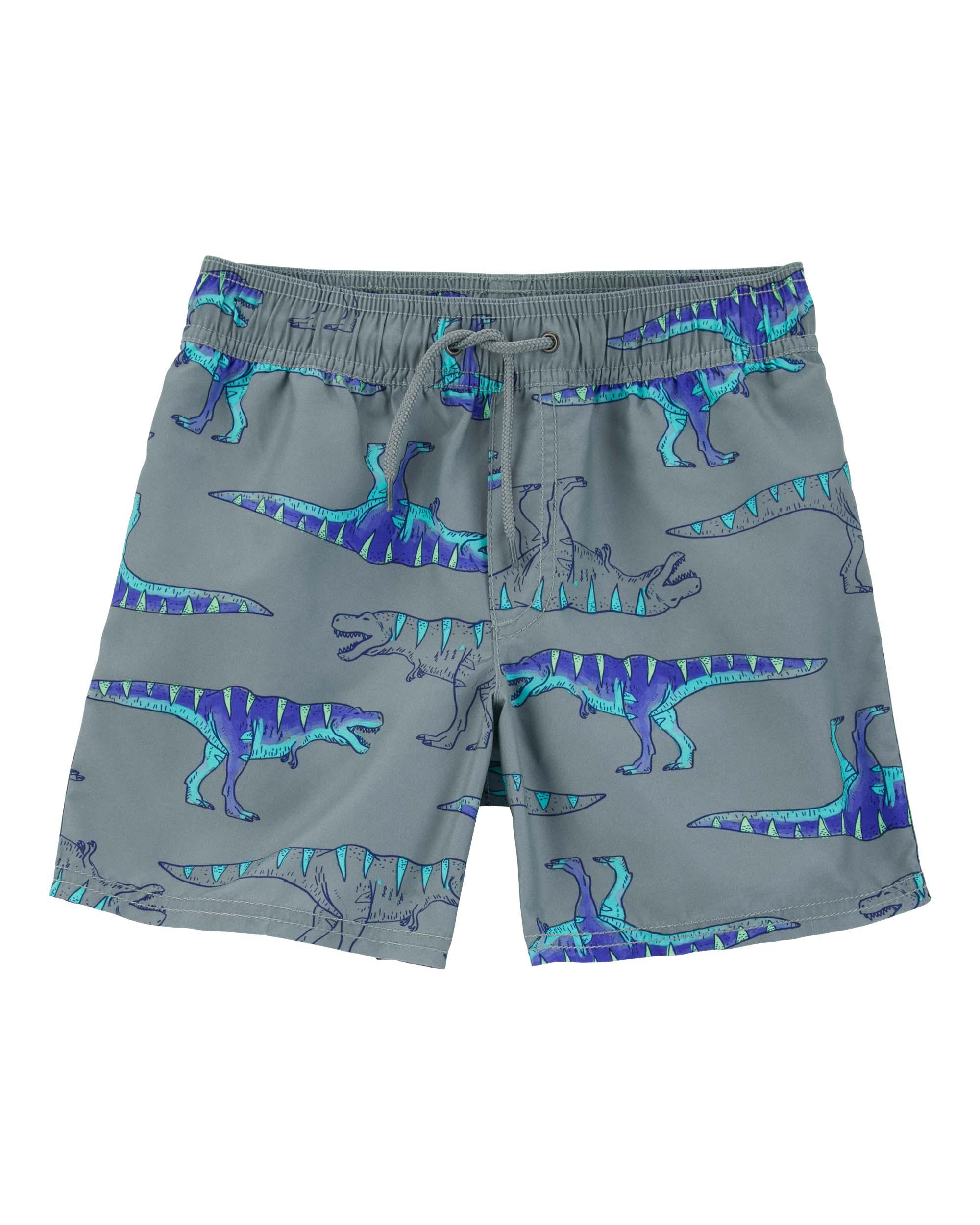 Carter's 1-Piece Dino Print Swim Trunk