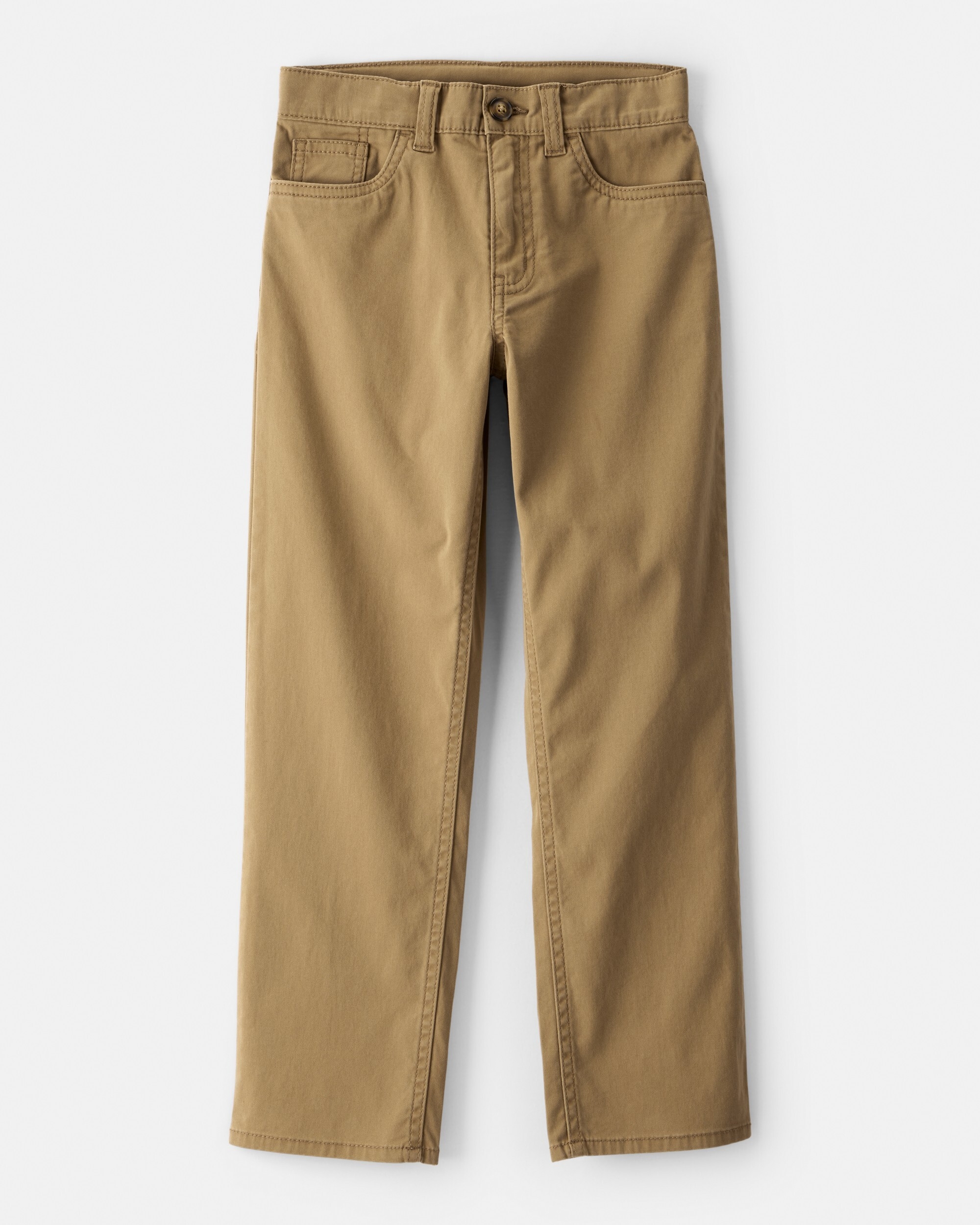 Carter's Boys Cotton Chino Pants, Khaki