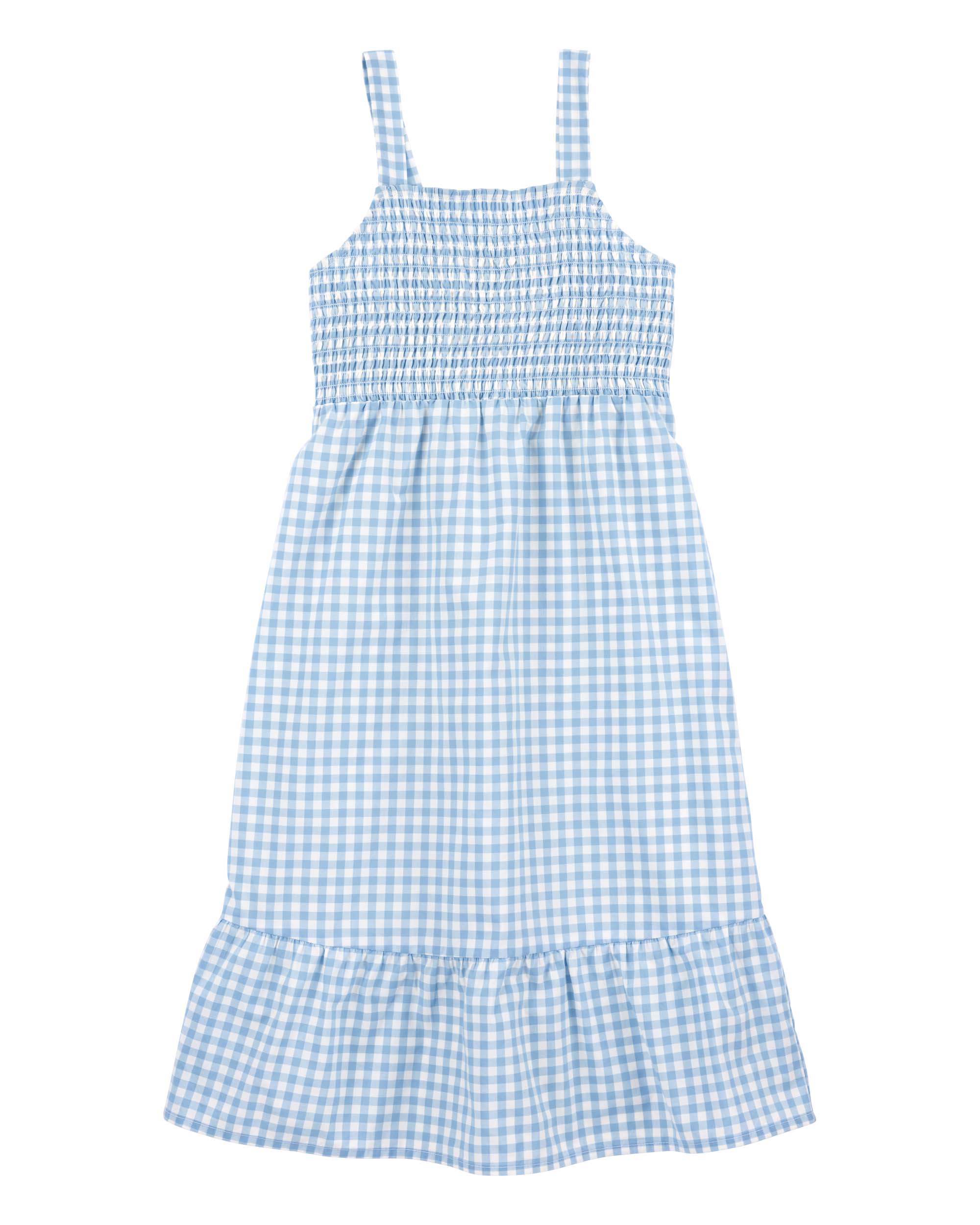 Carter's Chequered Sleeveless Dress