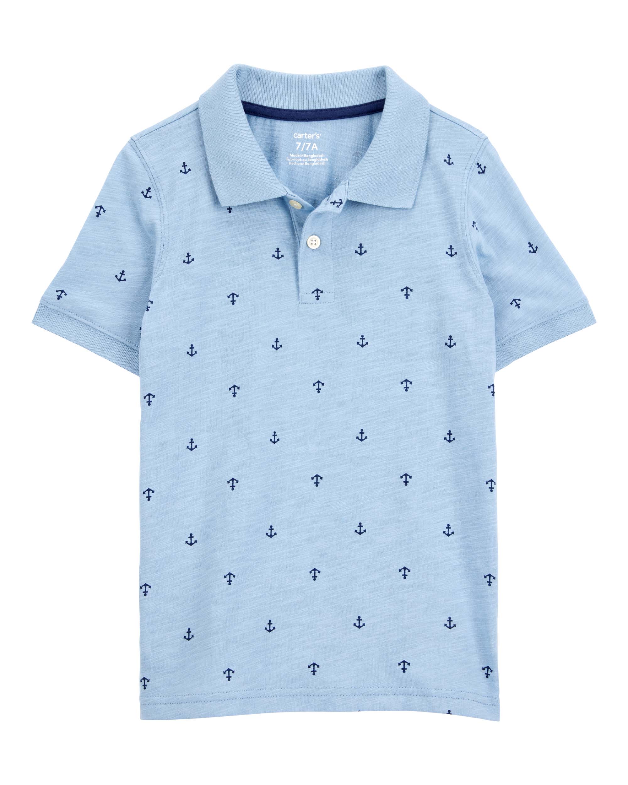 Carter's Anchor Printed Polo T-Shirt