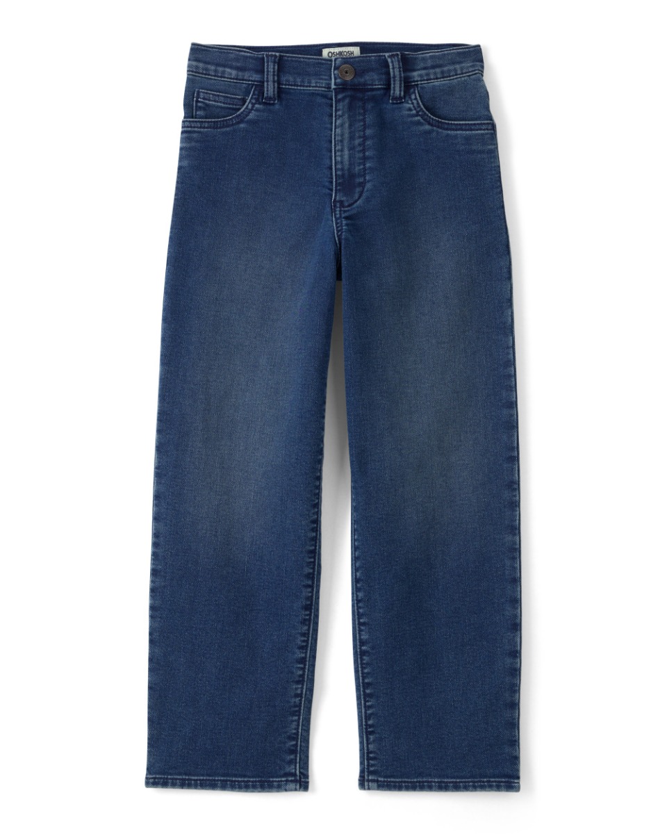 OshKosh B'gosh Toddler Boys Knit Denim Joshua Tree Pants, Blue