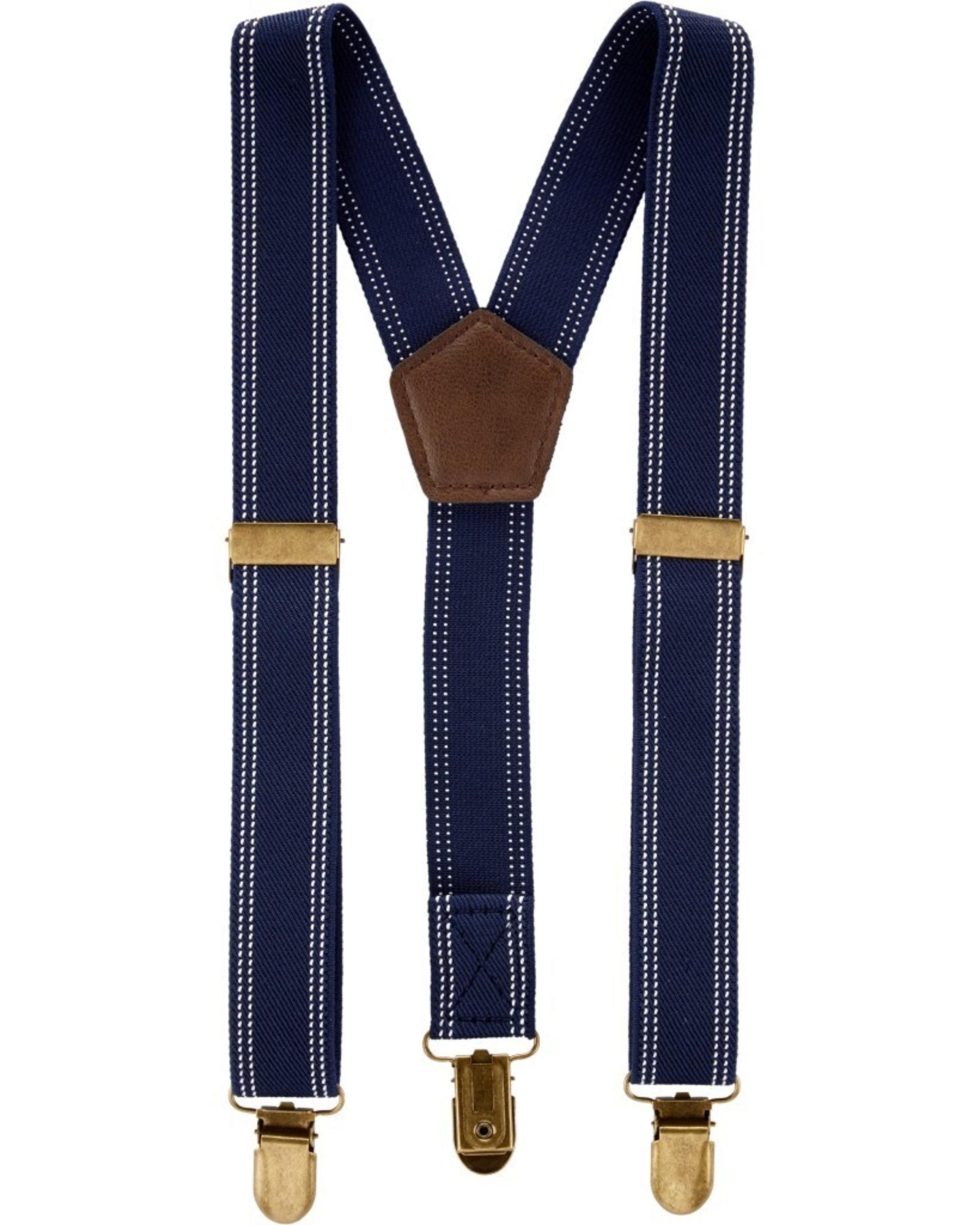 Carter's Boy Suspenders, Navy
