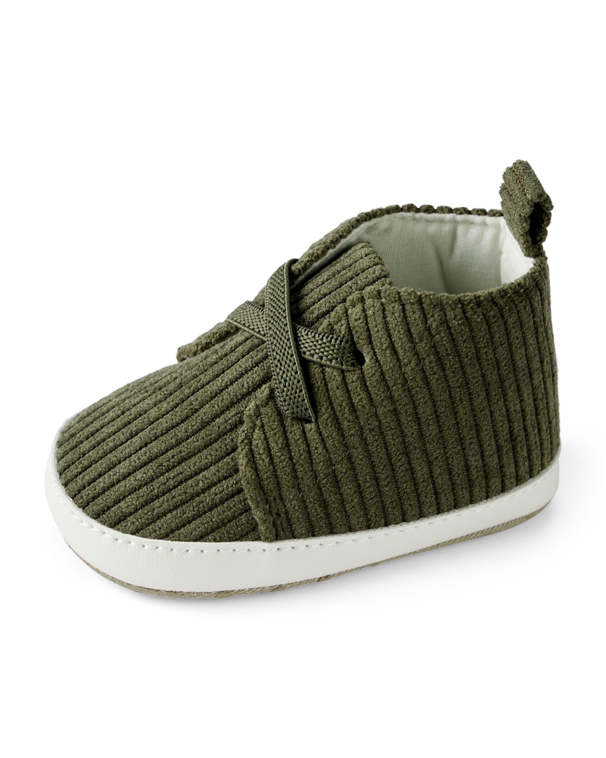 Carter's Boy Corduroy High Top Sneakers, Green