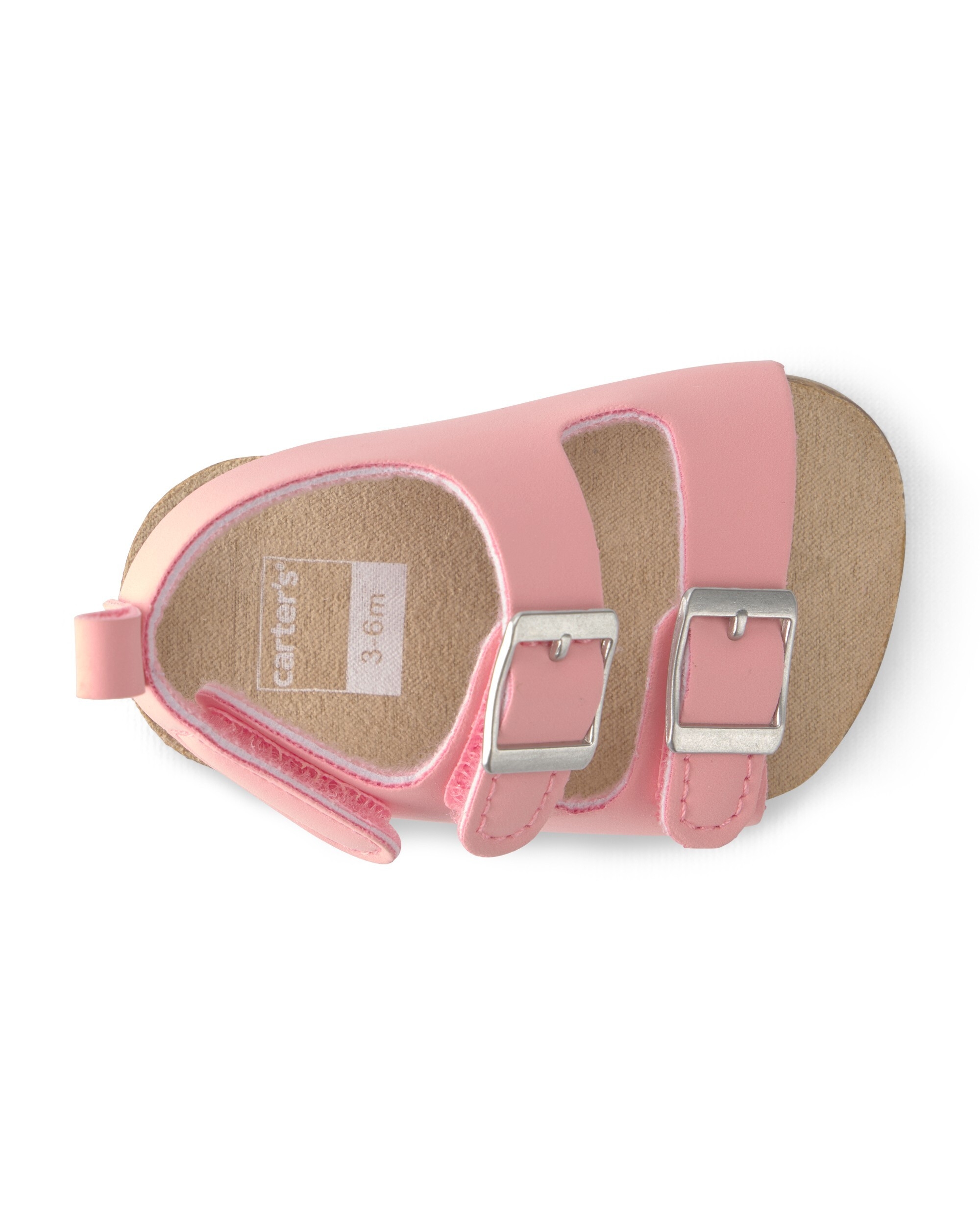 Carter's Baby Girls Birk Sandal Shoes, Pink