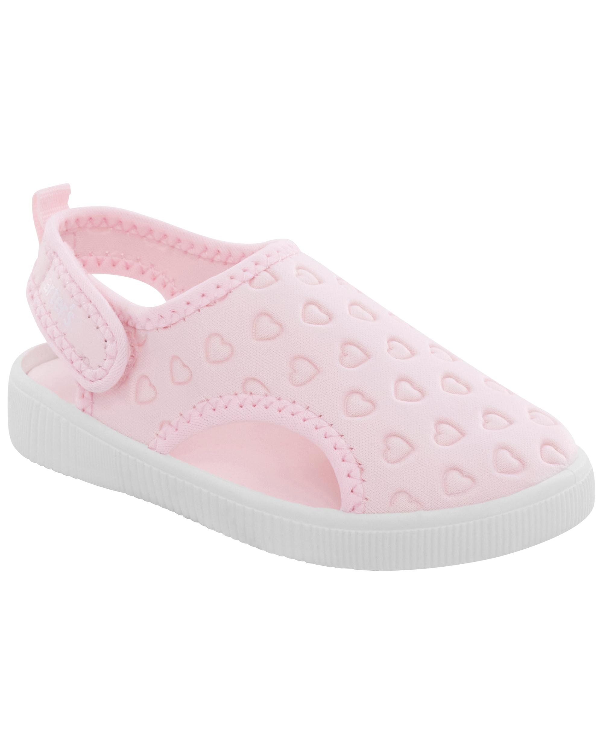 Carter's Heart Print Water Shoes - Pink