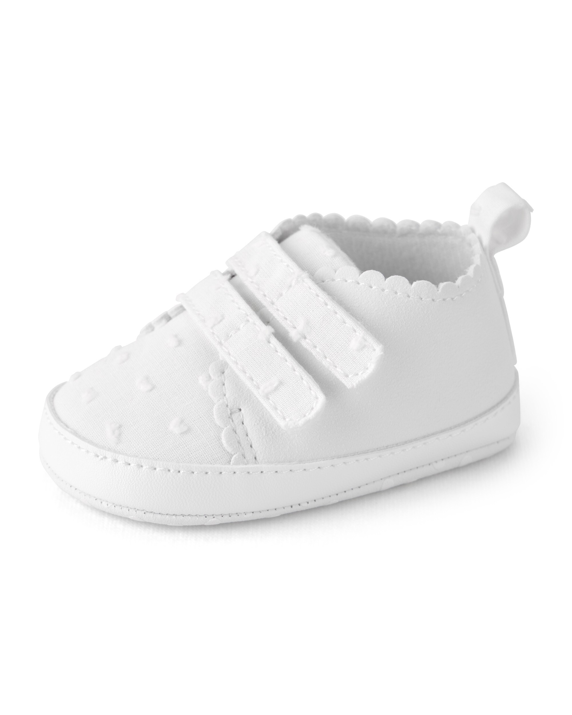 OSHKOSH Baby Girls Dot Sneaker Shoes, White