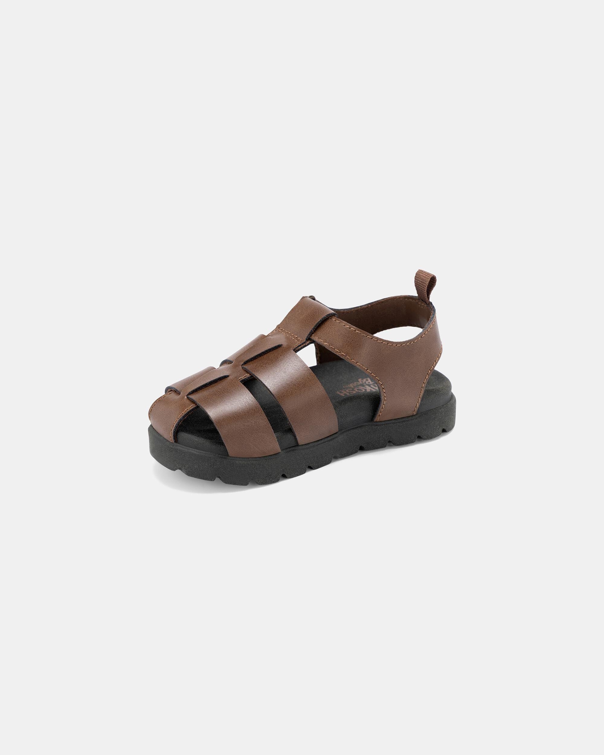 OshKosh B'gosh Toddler Boys Sandals Ivan Shoes, Brown