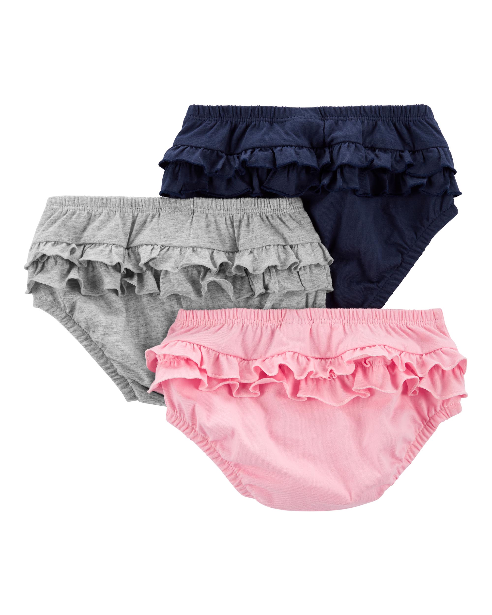 Carter's 3-Pack Ruffle Diaper Cover