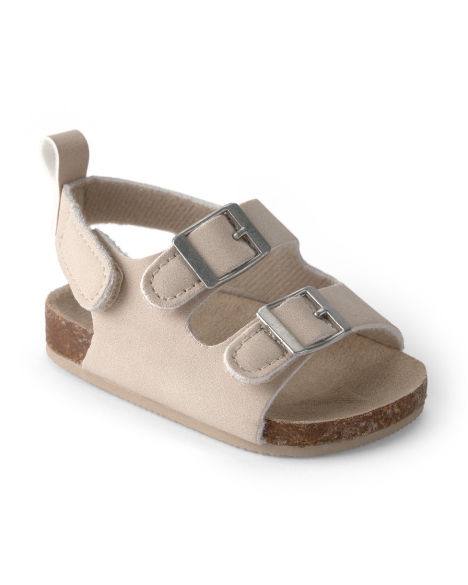 Carter's Baby Boys Birk Sandal Shoes, Brown
