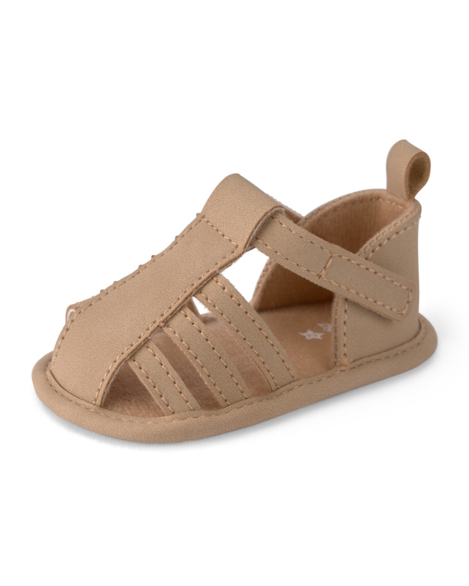 OSHKOSH Baby Boys Fisherman Shoes, Brown